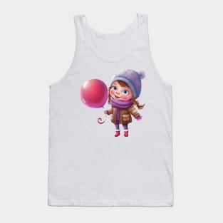 Little happy girl Tank Top